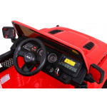 Elektrické autíčko Jeep Wrangler Rubicon 4x45W - červené